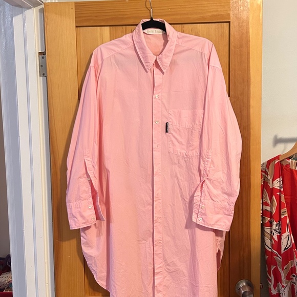 Palm Angels Long-Sleeved Shirt Dress - Picture 5 of 5